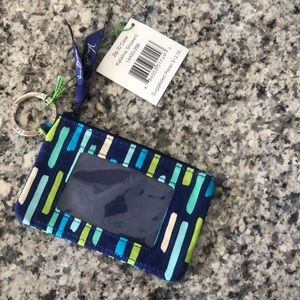 Vera Bradley Katakana Showers Zip ID case